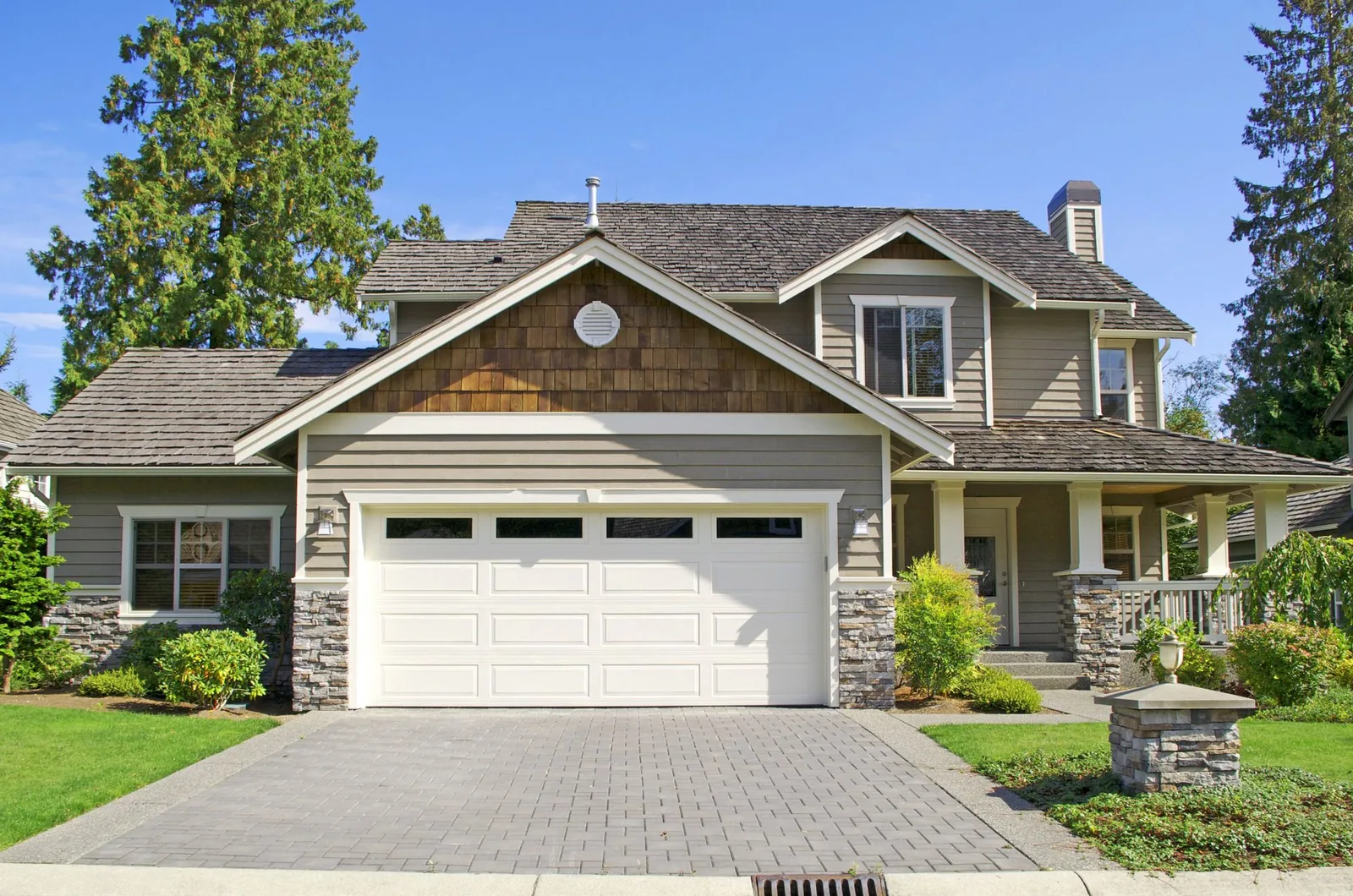 Garage door installation Parker carriage-style garage door