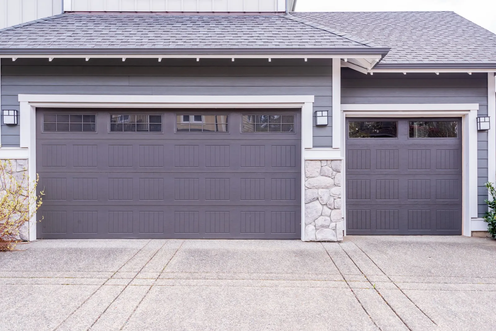 Garage door installation Aurora completed residential garage door