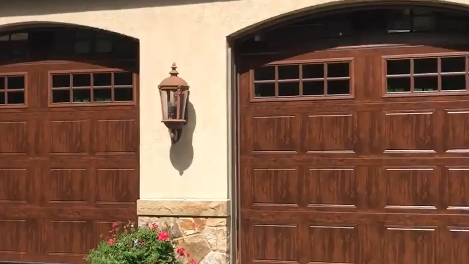 Wood single and double garage doors in Centennial, CO