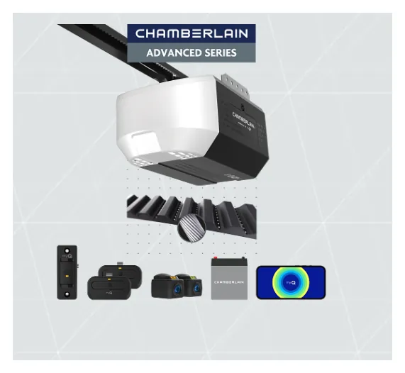 Chamberlain B3010 belt drive garage door opener with battery backup and myQ connectivity