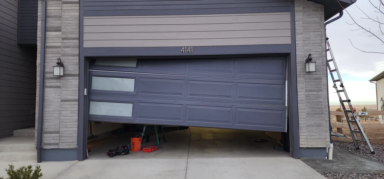 Off-track garage door repair in Greenwood Village, CO