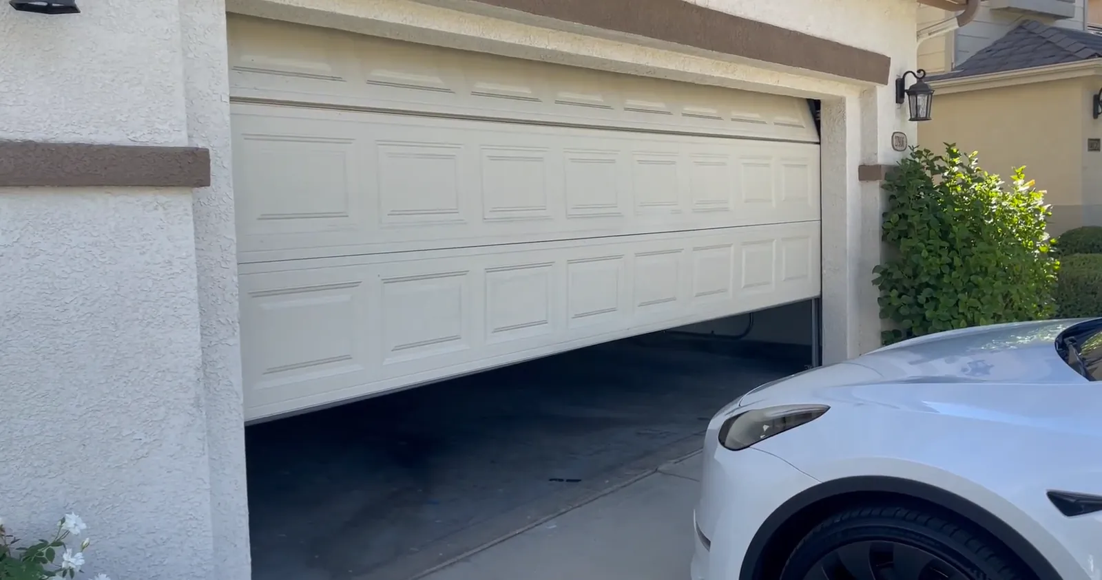 Off-track garage door repair in Littleton