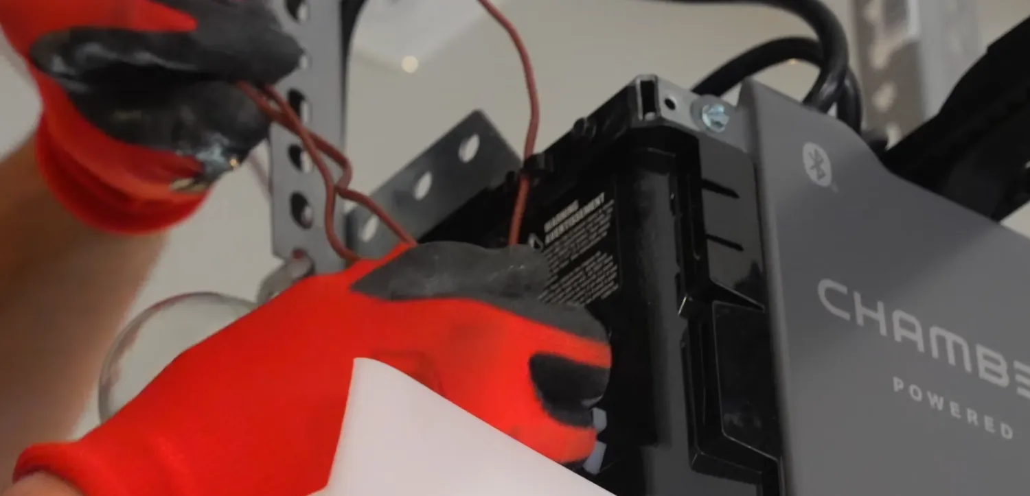 Garage door opener motor