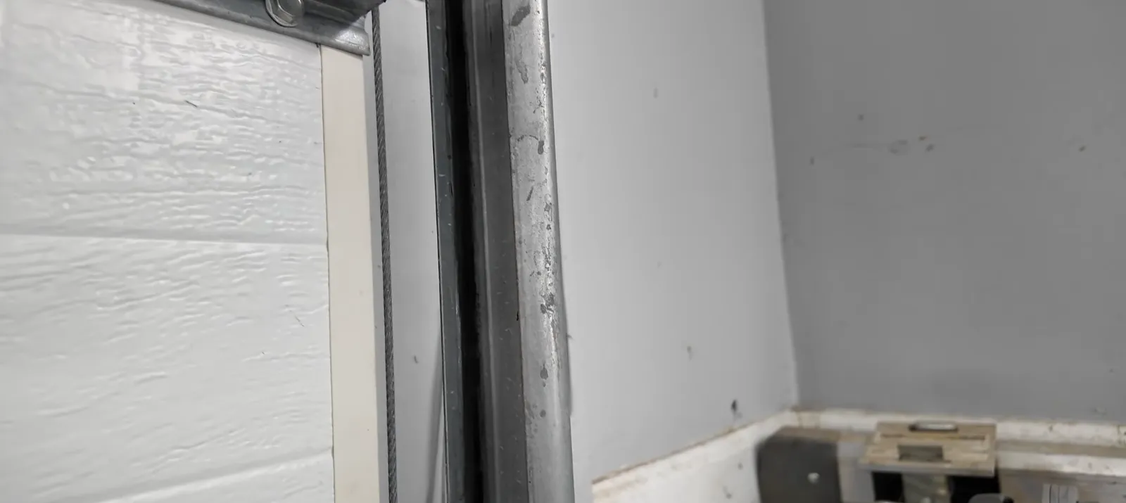 Garage door track repair in Denver, CO
