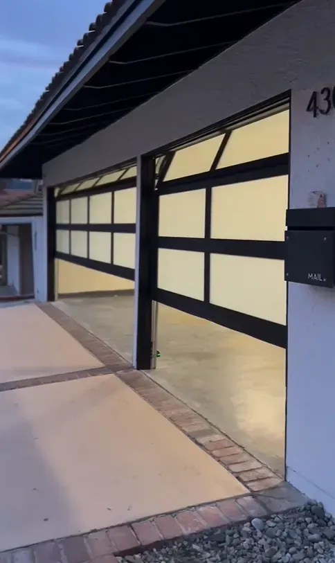 Garage door panel replacement in Aurora, Colorado